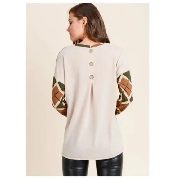 ๐๐ Argyle top - Picture 5 of 6